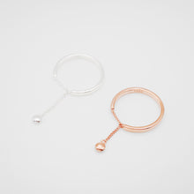 Load image into Gallery viewer, 925純銀｜可調式垂吊鍊戒 Hanging Chain Ring｜R419
