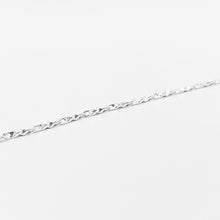 Load image into Gallery viewer, 925 sterling silver irregular chain bracelet with adjustable extension chain. simple style,Unique gift,graduation gift,BBF,for goodfriend,wear every day.925純銀不規則線條手鏈，簡約精緻，適合日常搭配，加分飾品，適合送禮，簡單風格好駕馭，紀念日禮物，聖誕節禮物，生日禮物首選。
